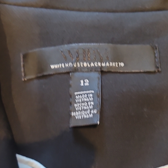 White House Black Market Classic Black Blazer - Picture 2 of 5